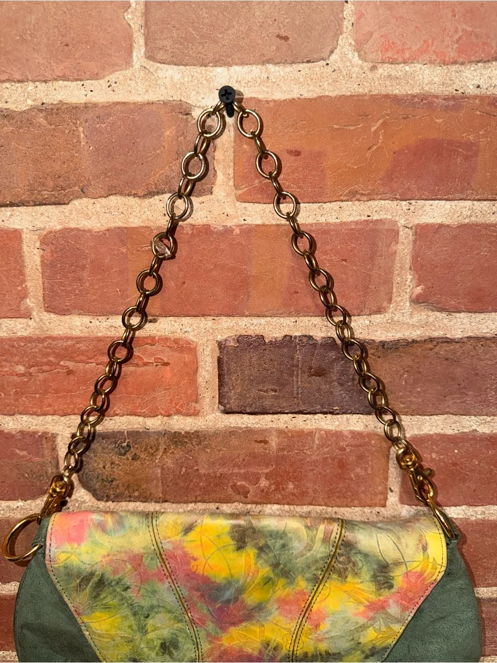 Bellini clutch green